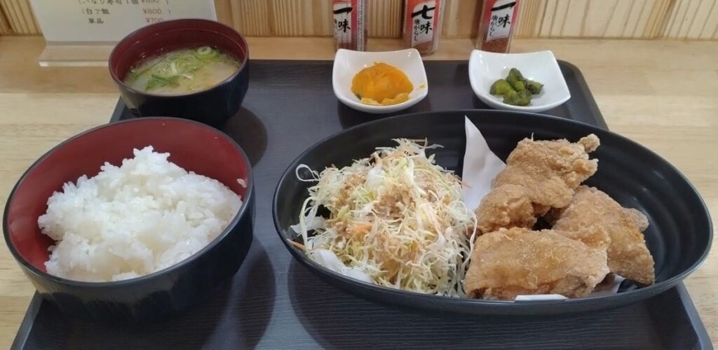唐揚げ定食